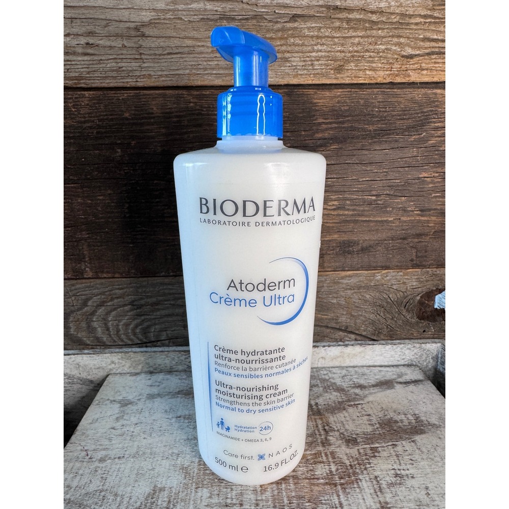 Bioderma Atoderm Creme Ultra-Nourishing Cream | 16.9 fl oz | Pumpβ | MSRP $19